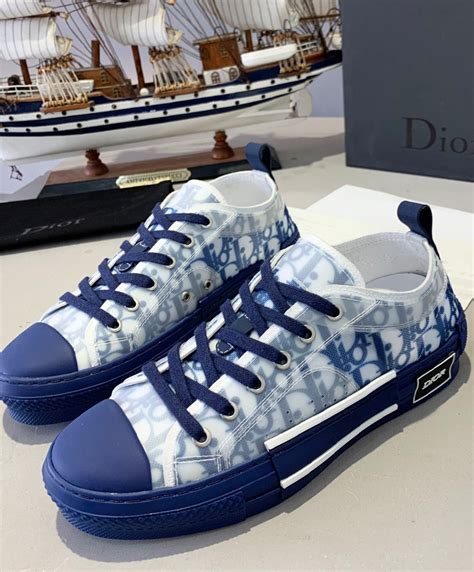 red and blue dior sneakers|christian Dior sneakers blue.